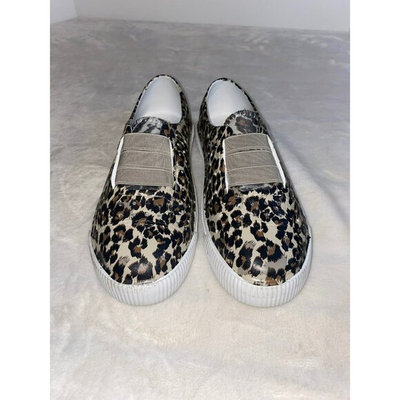 BLOWFISH WOMENS MARLEY SLIP ON SNEAKER - LEOPARD Size 7 - Picture 3 of 9